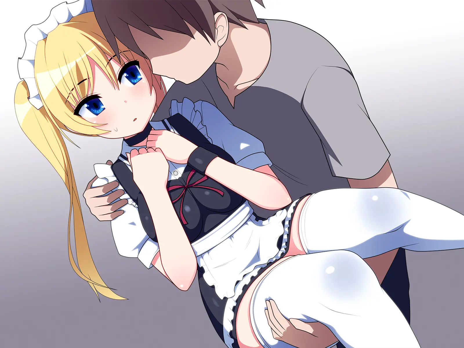 Kinpatsu Twintail Maid
